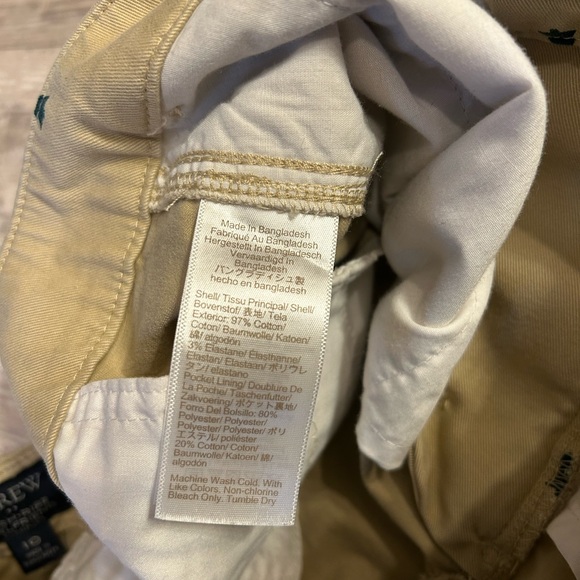 J. Crew Christmas Tree High Rise Girlfriend Chinos - Picture 8 of 11